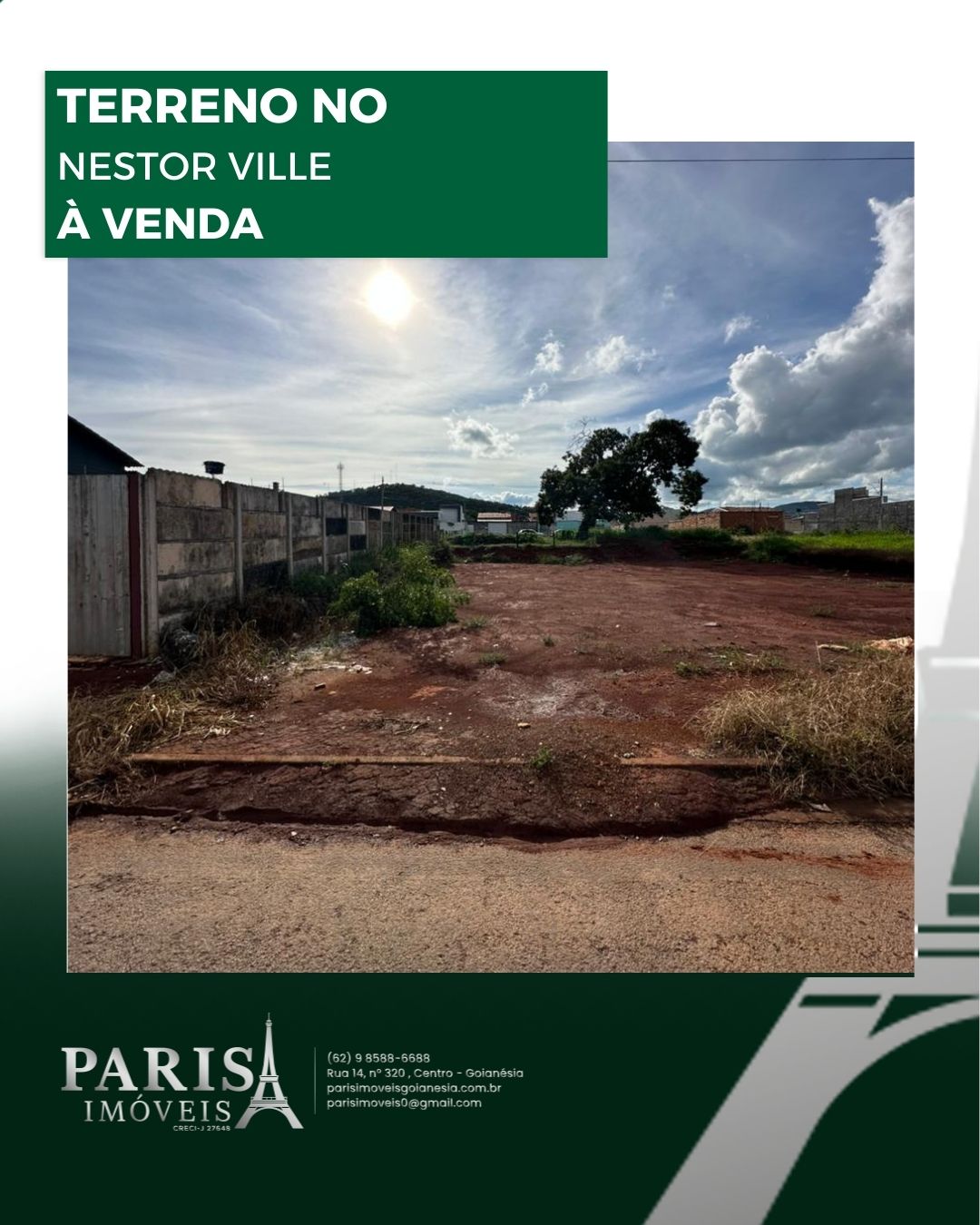 TERRENO À VENDA – NESTOR VILLE