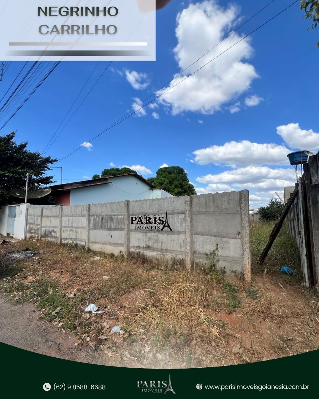 IMÓVEL À VENDA – NEGRINHO CARRILHO